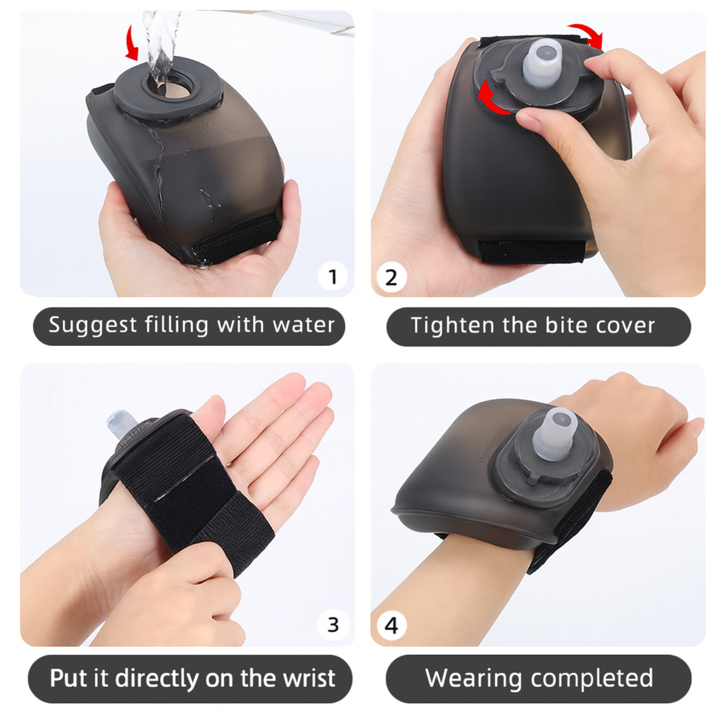 Flash Sale:The Ultimate Hands-Free Water Bottle for Runners